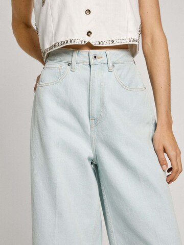 Wide Leg Jean Pepe Jeans en bleu