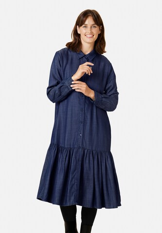 Robe-chemise 'MANecole' Masai en bleu