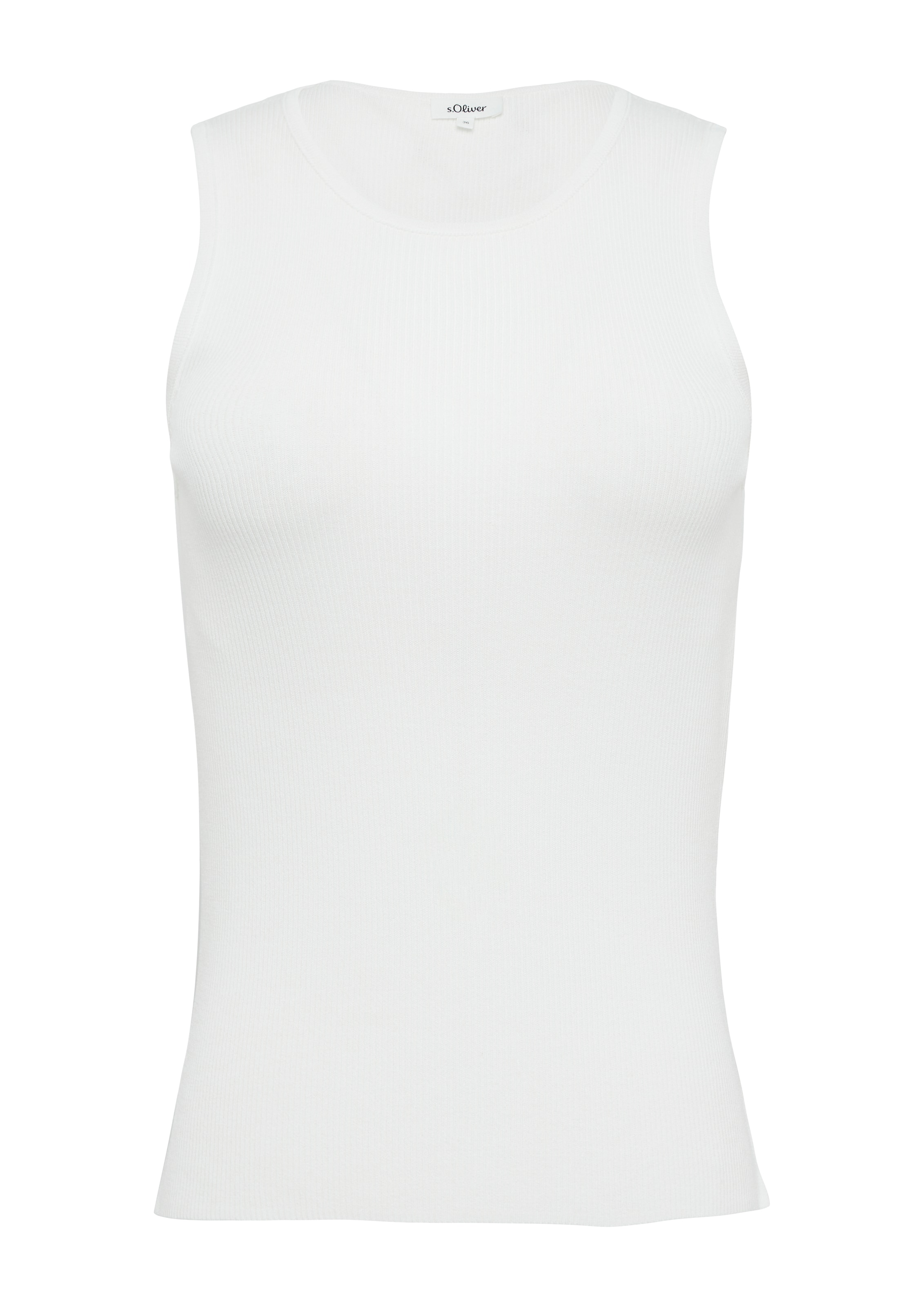 s.Oliver Top in Weiß: Vorderseite