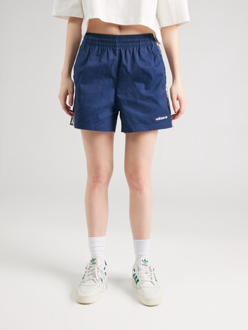 ADIDAS ORIGINALS Loose fit Trousers 'Liberty' in Blue: front