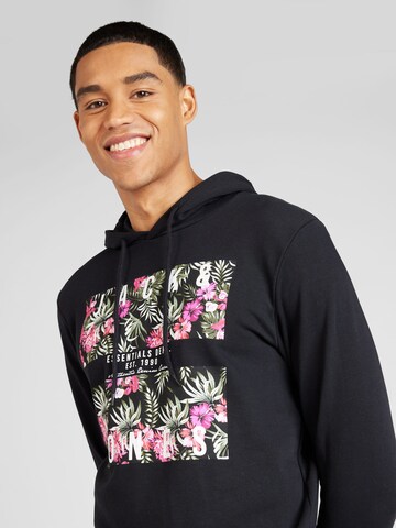 JACK & JONES - Sweatshirt 'CHILL' em preto