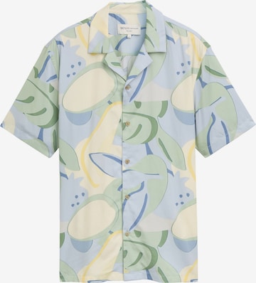 mėlyna TOM TAILOR DENIM Standartinis modelis Marškiniai: priekis