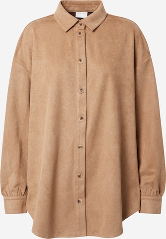 VILA Blouse 'Suda' in Beige: voorkant