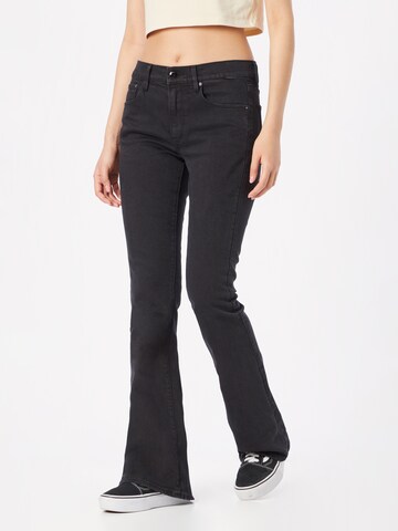 G-Star RAW Flared Jeans in Zwart: voorkant