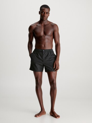 Calvin Klein Swimwear Badeshorts in Schwarz