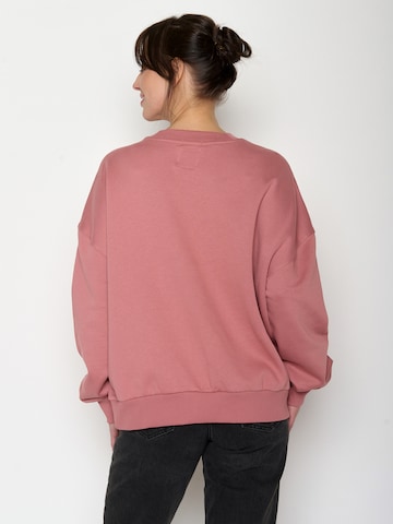 GREENBOMB Sweatshirt 'Les Fleurs' in Pink