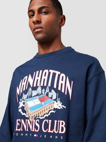 Tommy Jeans - Sweatshirt em azul