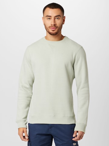 BLEND Sweatshirt in Grün: predná strana