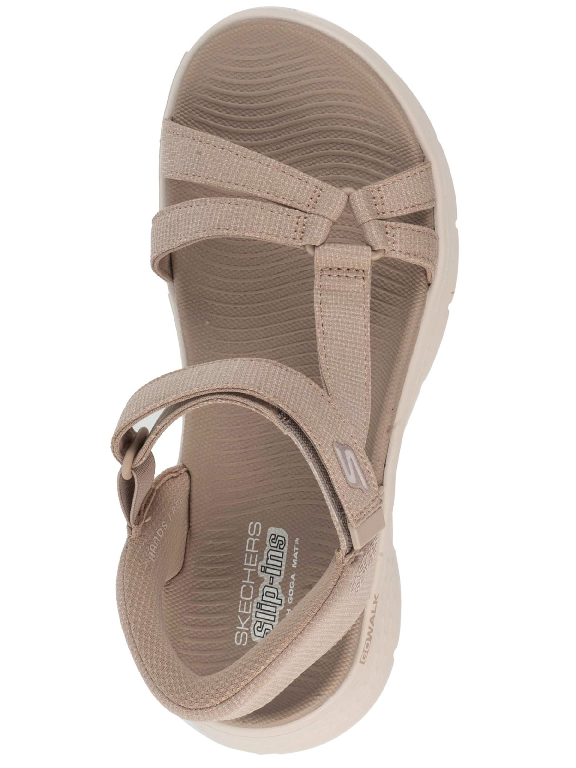SKECHERS Sandale in Grau