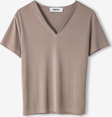 Ipekyol Shirt in Beige: voorkant