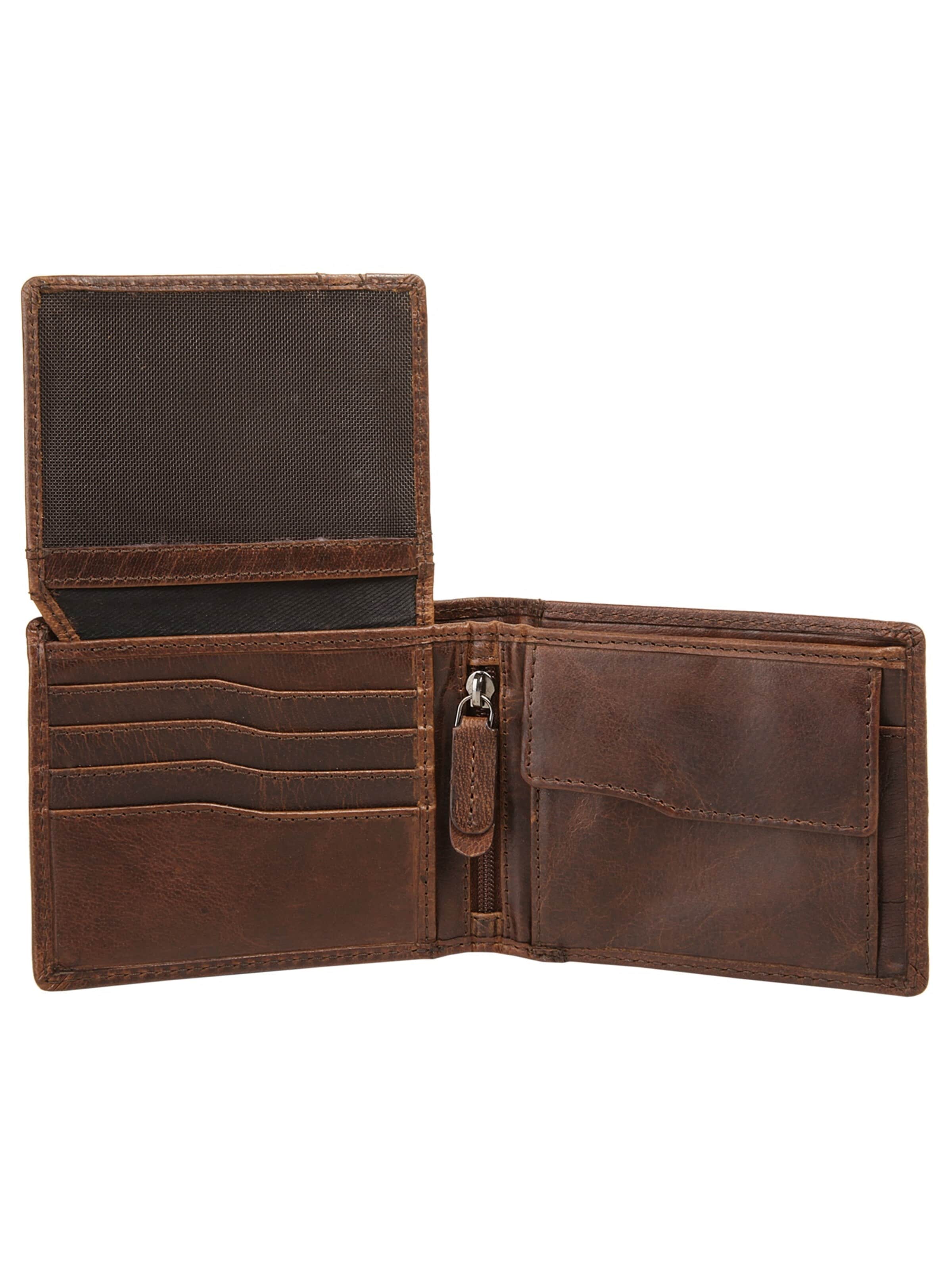 Porte-monnaies X-ZONE en marron