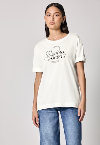 Street One Studio Shirt in White: front