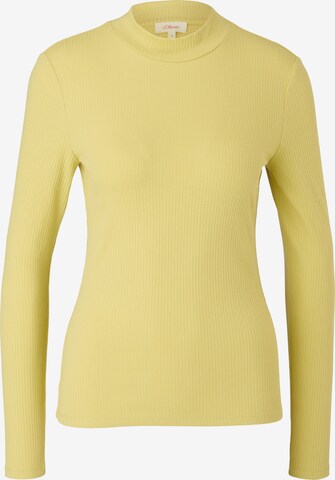 T-shirt s.Oliver en jaune : devant