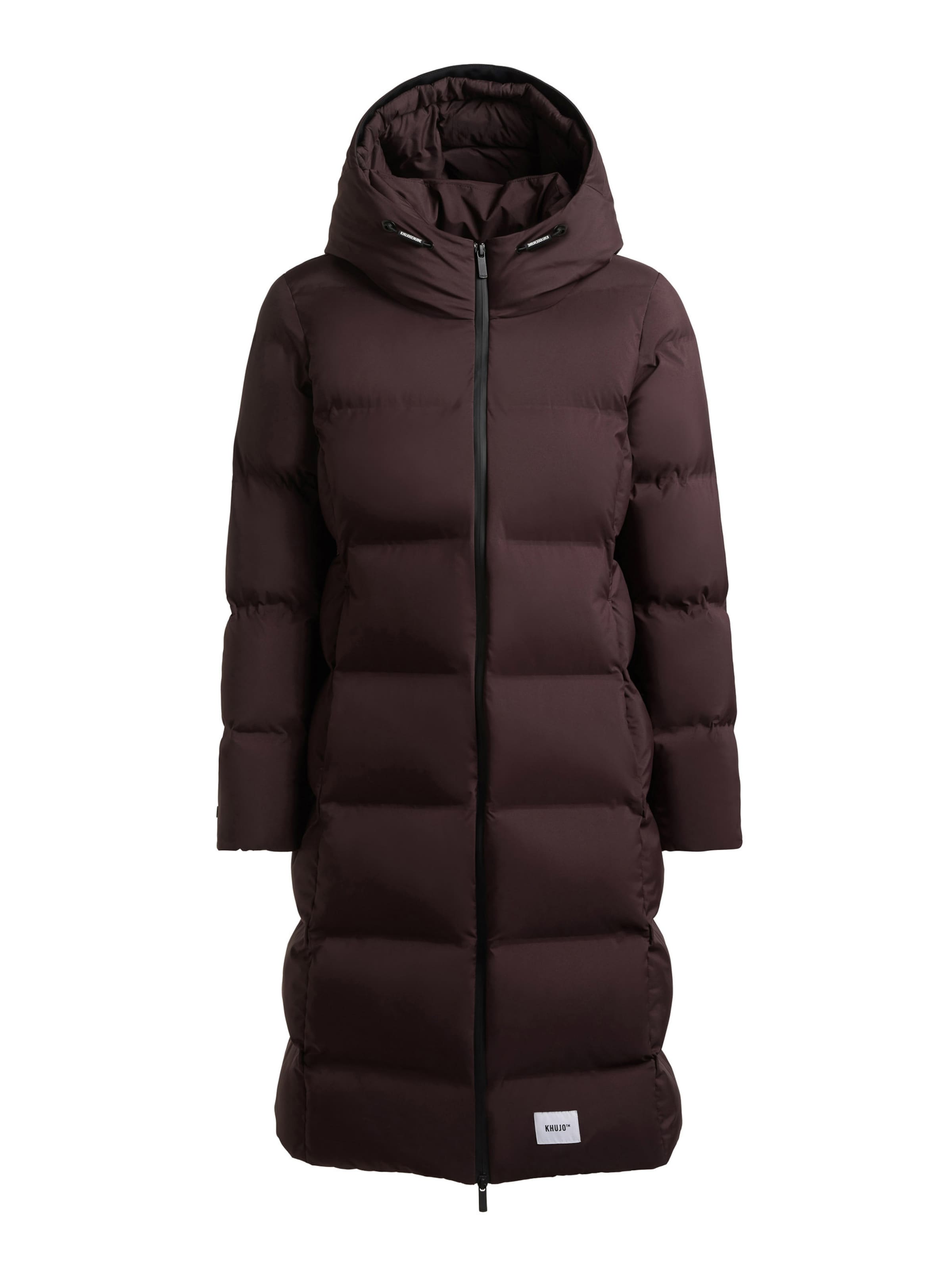 khujo Wintermantel 'Finnie4' in Rood: voorkant