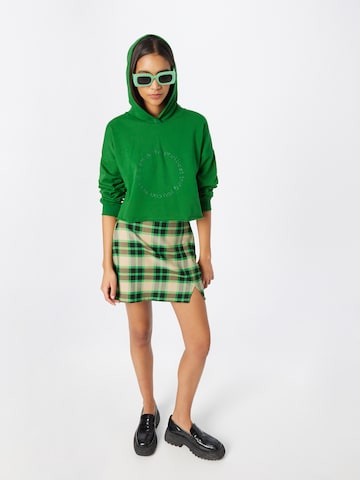 ABOUT YOU Μπλούζα φούτερ 'Malin' σε πράσινο