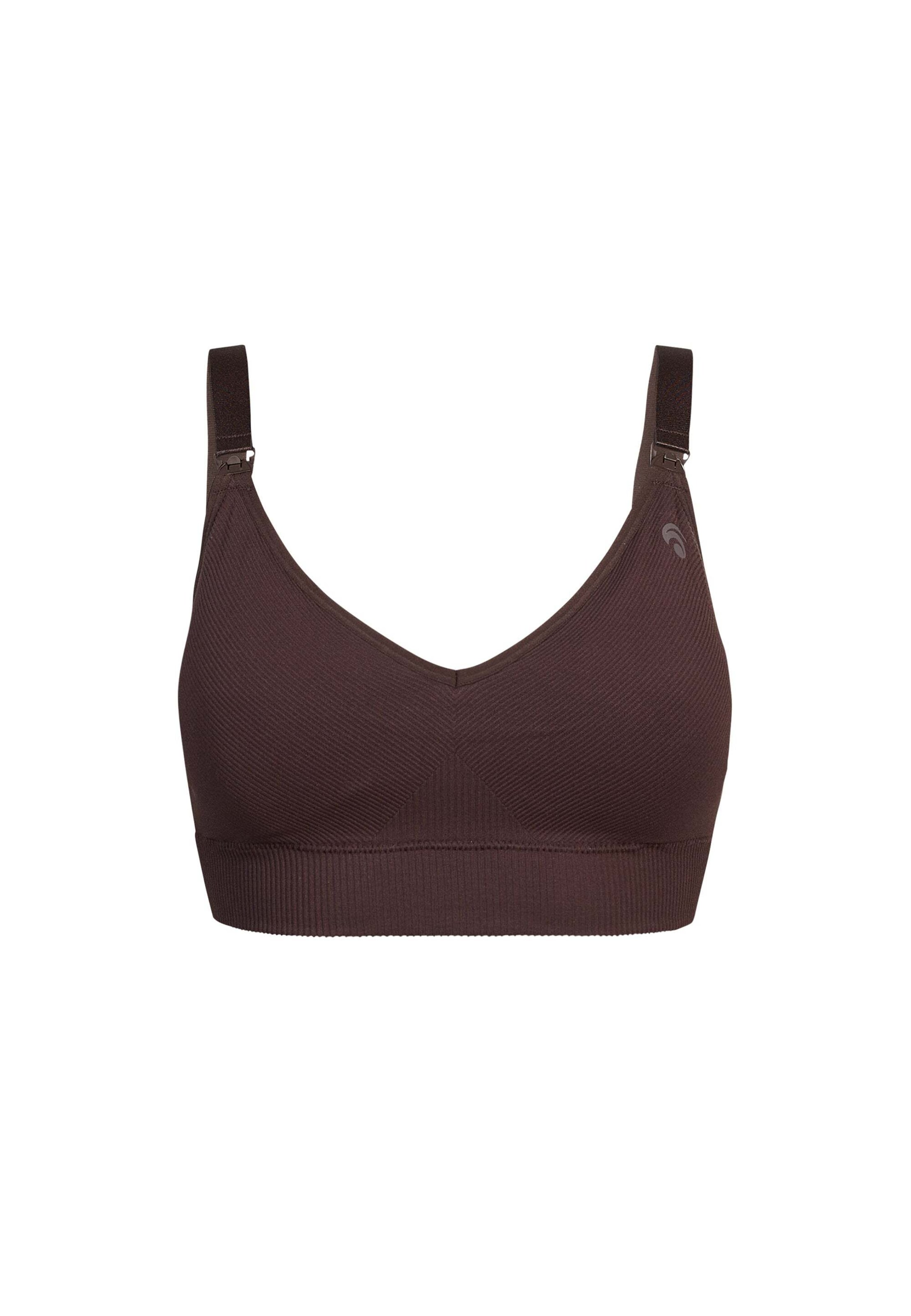 OCEANSAPART Nursing Bra 'Mila' in 90 in Dark brown, Item view