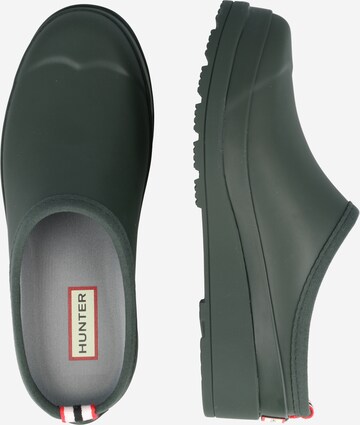 HUNTER Clogs in Groen