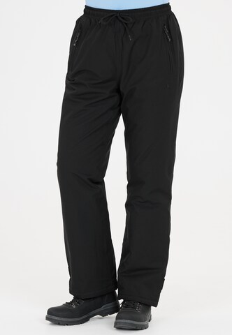 Whistler Regular Sports trousers 'Fando V2' in Black: front