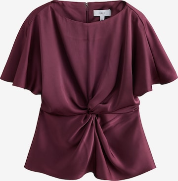 Next Bluse i lilla: forside