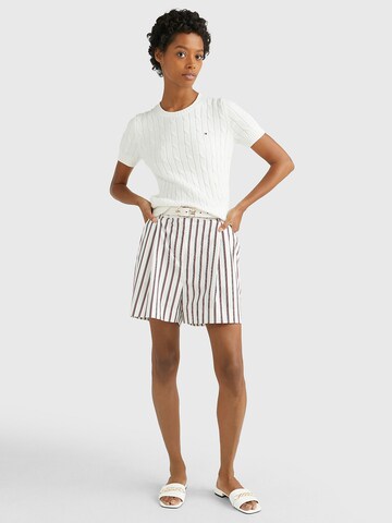 Pull-over TOMMY HILFIGER en blanc