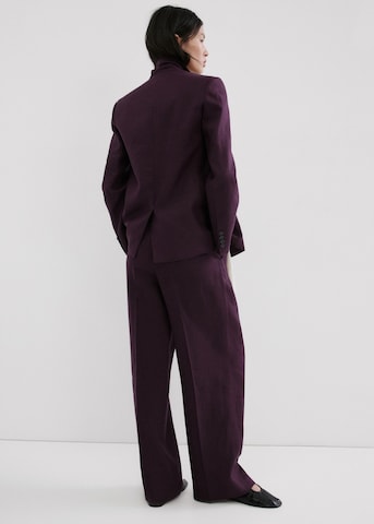 MANGO Blazer 'TEMPOLI' in Purple