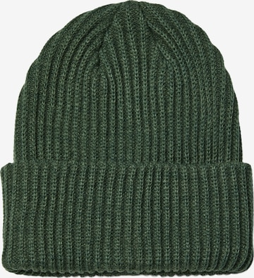 PIECES Шапка 'PCHEXO' в зелено: отпред