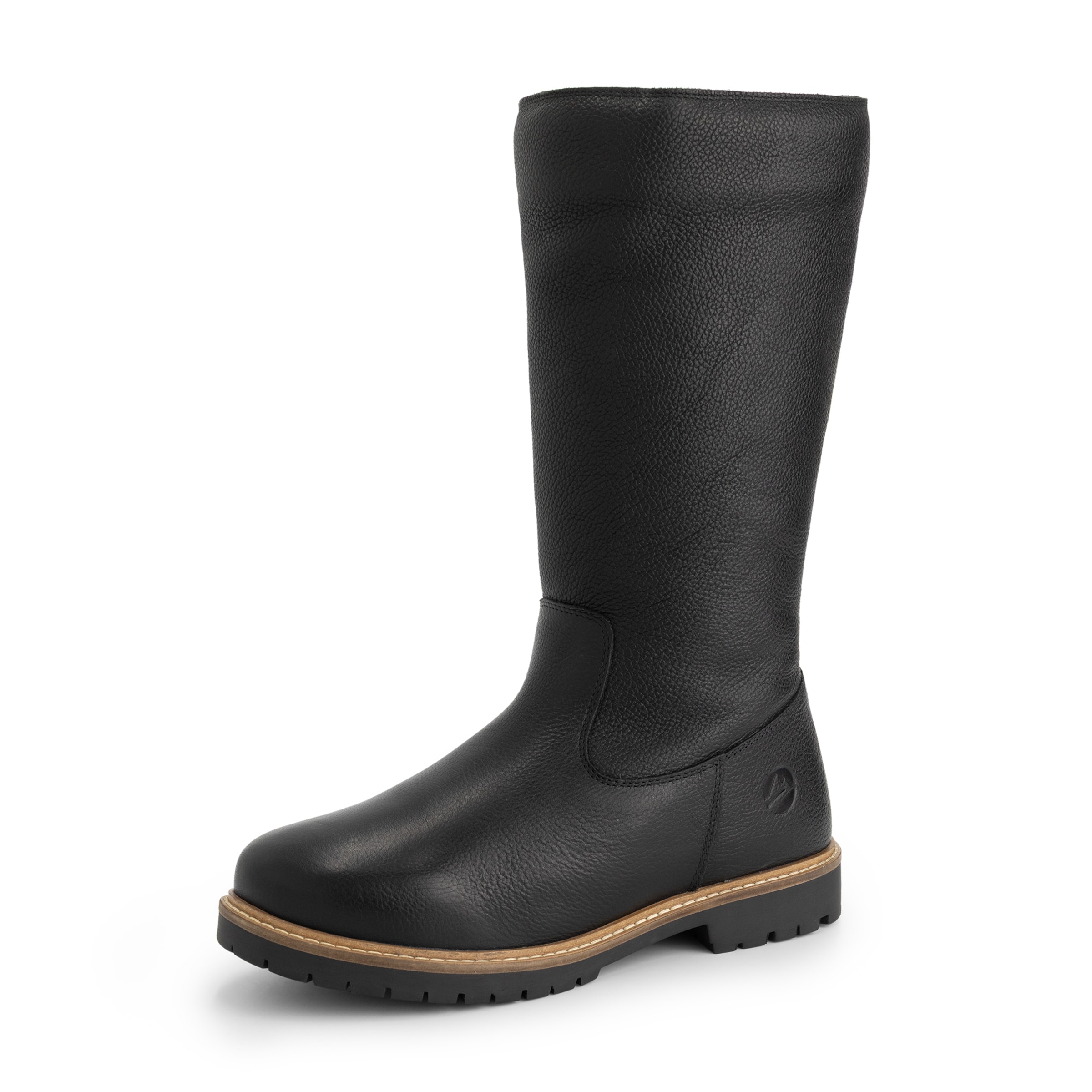 Travelin Stiefel 'Forde' in Schwarz: Vorderseite