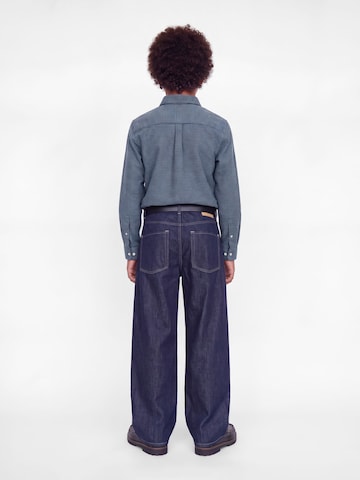Jack & Jones Junior Regular fit Overhemd in Blauw