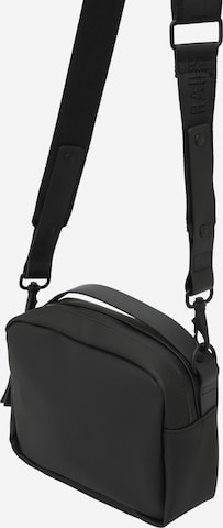 RAINS Crossbody Bag in Black: front