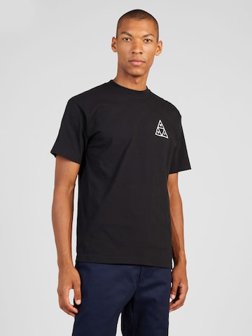 melns HUF T-Krekls: no priekšpuses