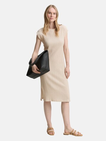 TOM TAILOR Zomerjurk in Beige
