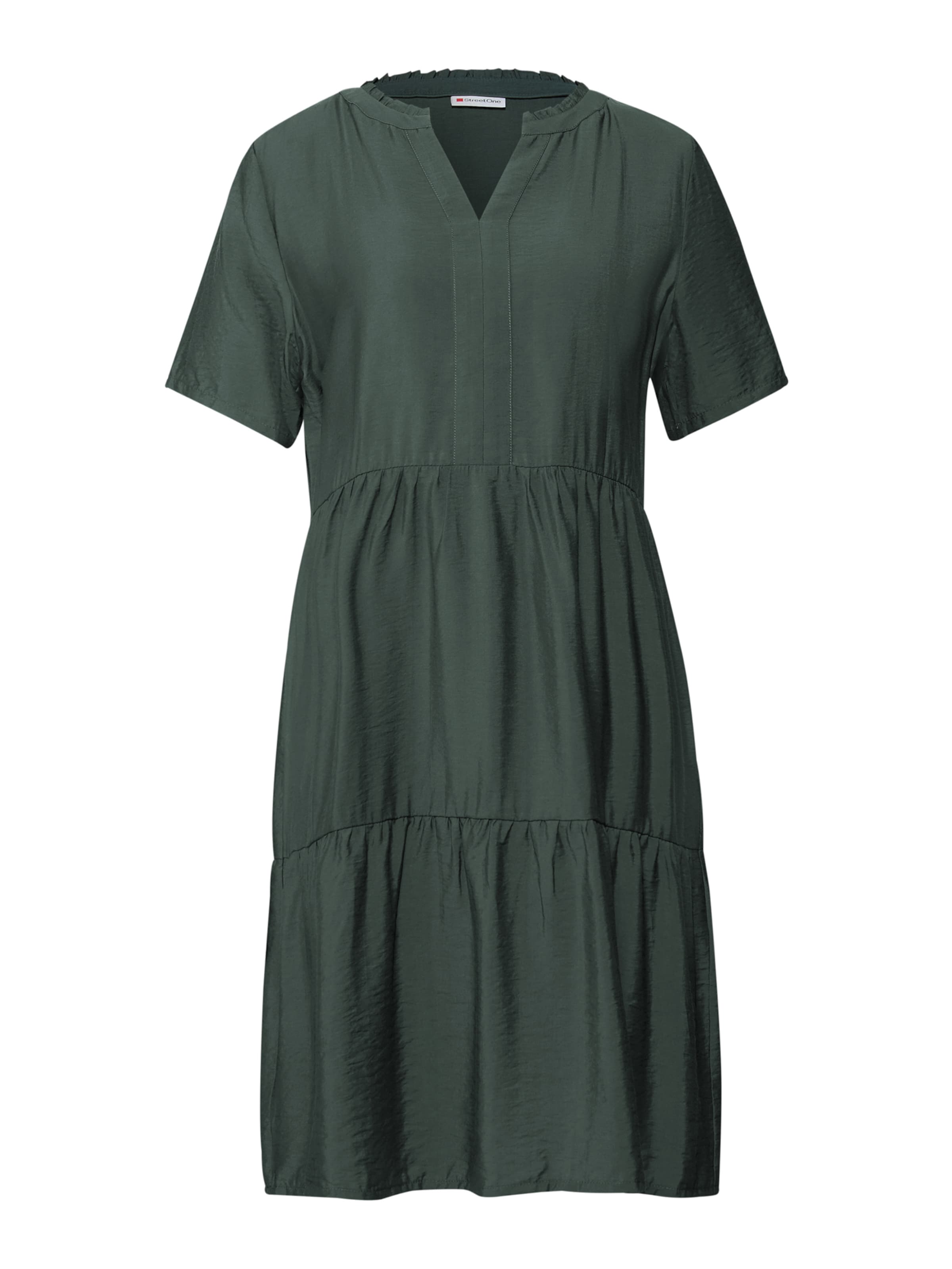STREET ONE Kleid in Grün: Vorderseite