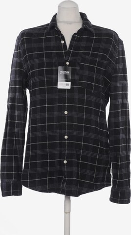 Review Button Up Shirt in M in Black: front
