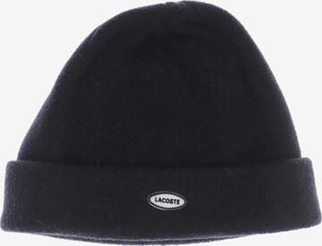 LACOSTE Hut oder Mütze One Size in Schwarz: predná strana