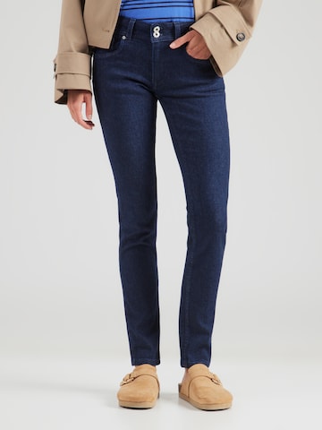 mėlyna Pepe Jeans Prigludęs Džinsai 'NEW BROOKE': priekis