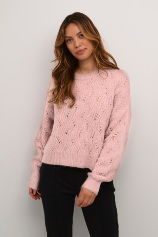 CULTURE Pullover 'Kimmy' i pink: forside