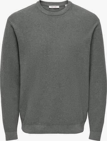 Pullover di Only & Sons in grigio: frontale