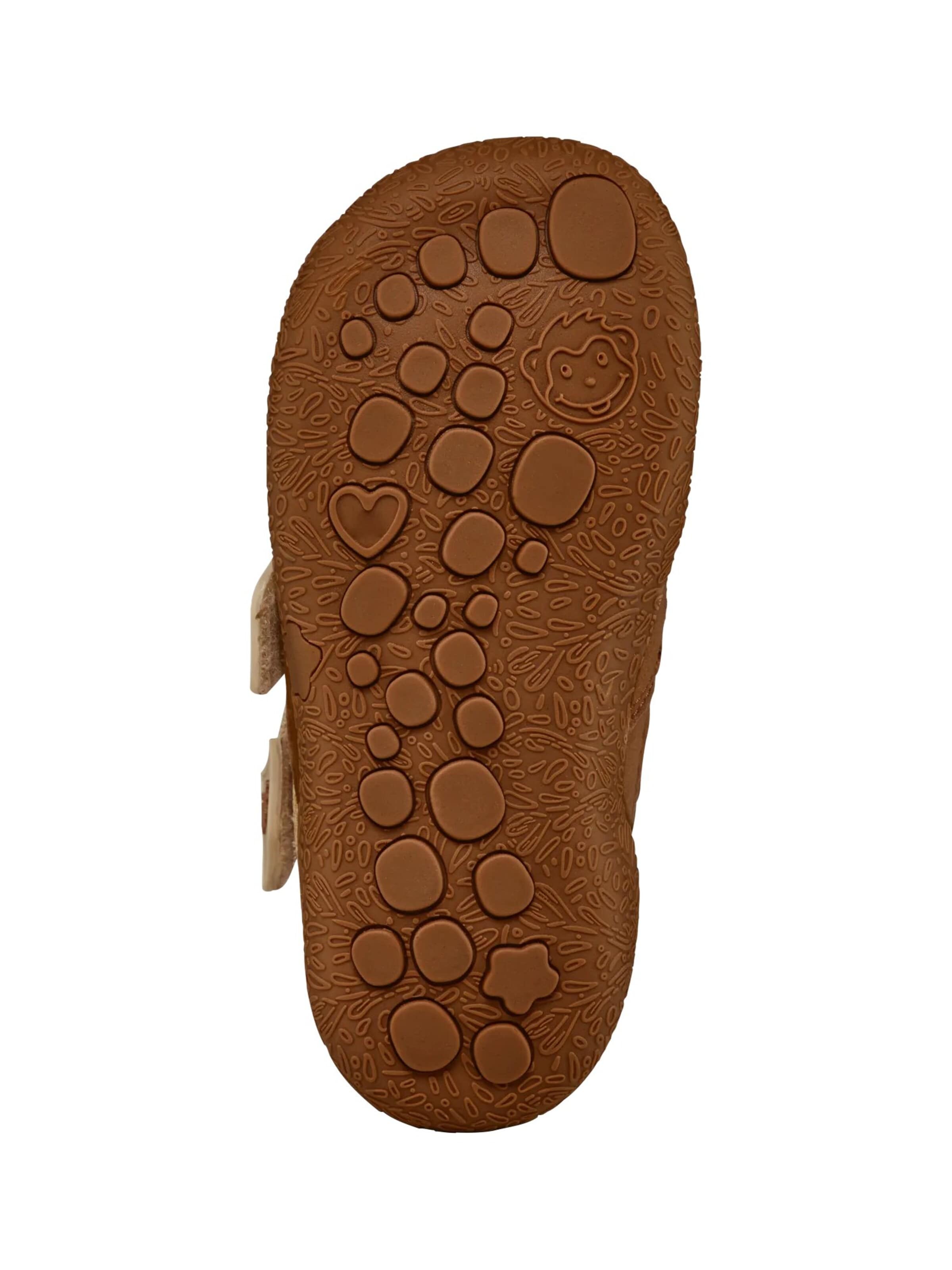 Affenzahn First-Step Shoes 'Snuggy' in Beige