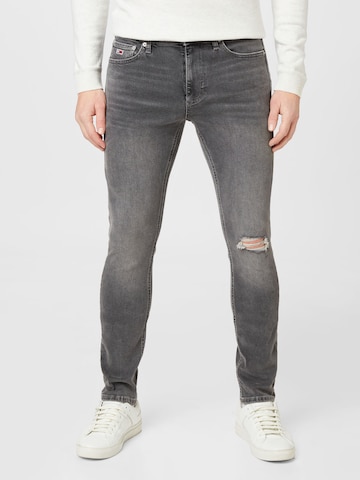 Tommy Jeans جينز 'SCANTON' بـ أسود: الأمام