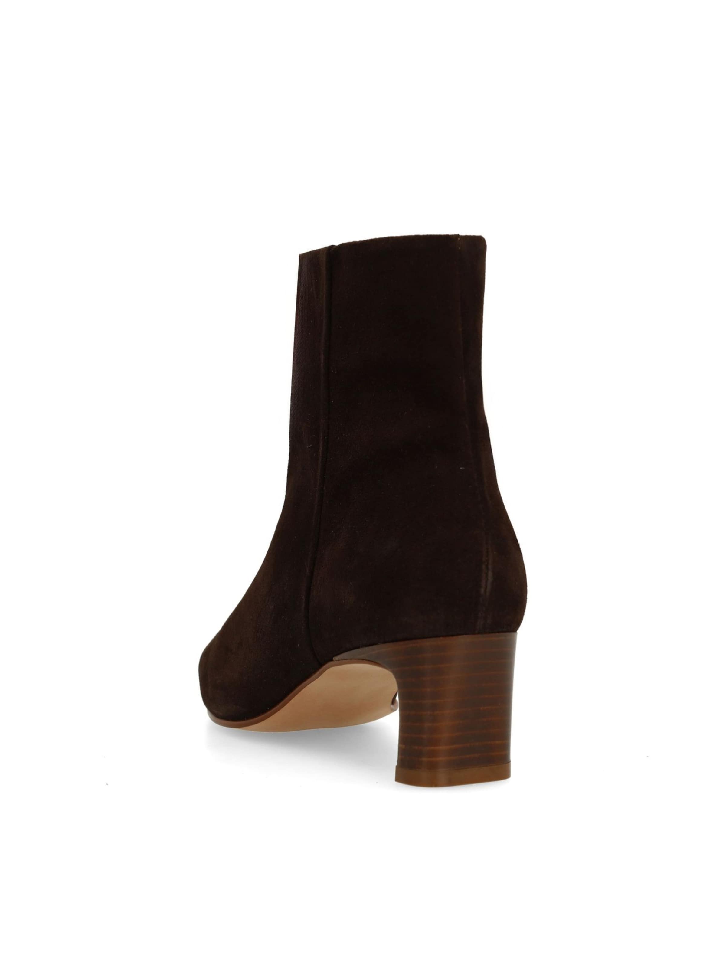 MANFIELD Stiefelette in Braun