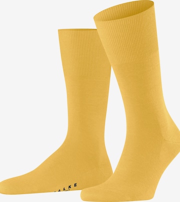 FALKE Socks 'Airport' in Yellow: front