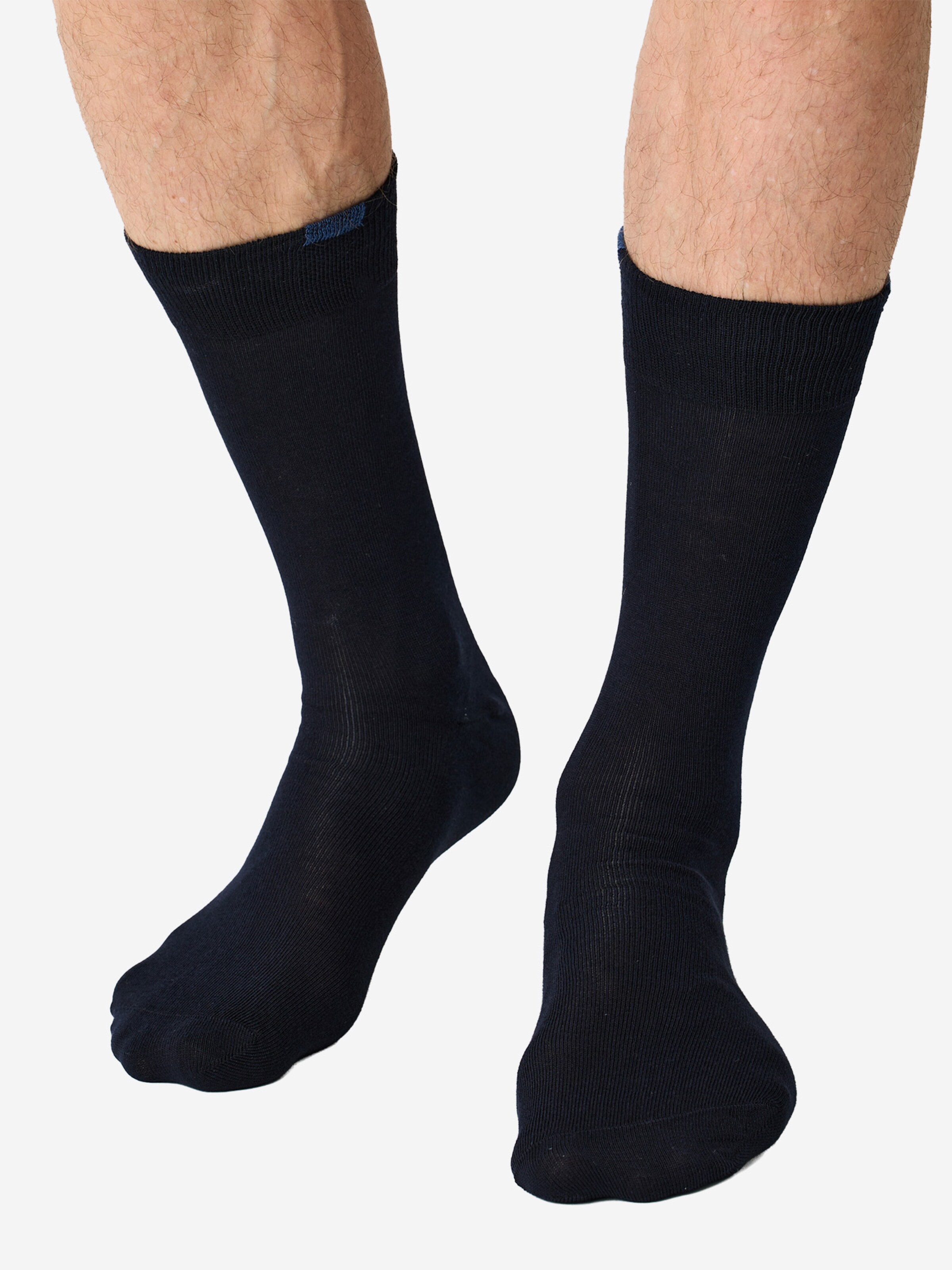 Chaussettes ' Passt Perfekt bequeme Alltagssocken ' Nur Die en bleu : devant