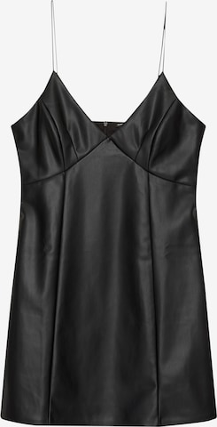 Pull&BearHaljina - crna boja: prednji dio
