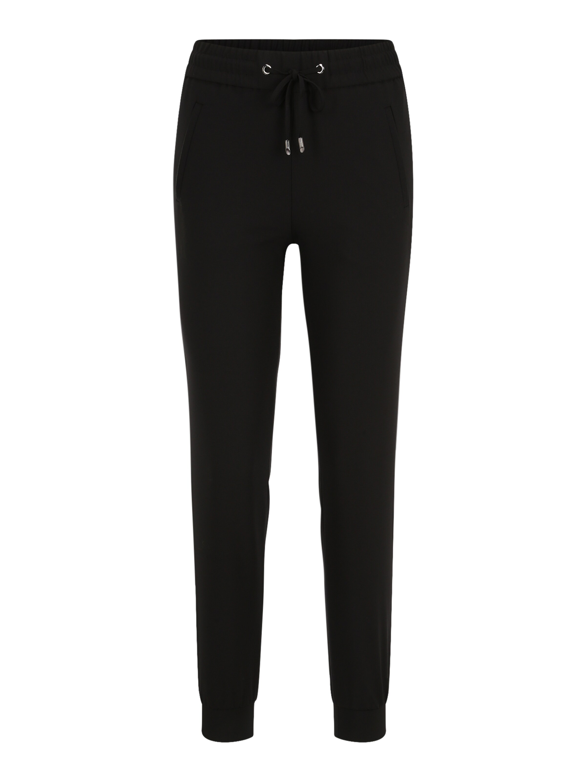 s.Oliver BLACK LABEL Regular Broek in Zwart: voorkant