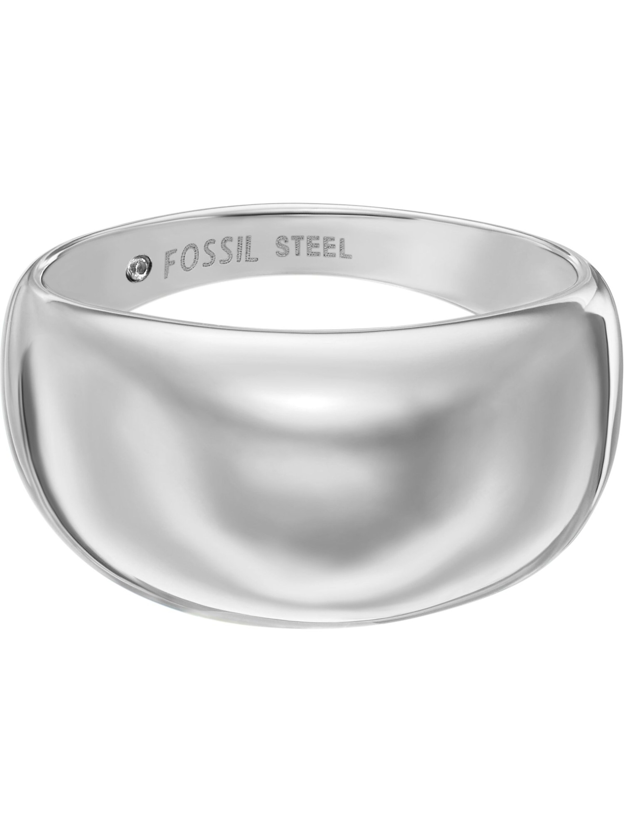 FOSSIL Ring in Silber
