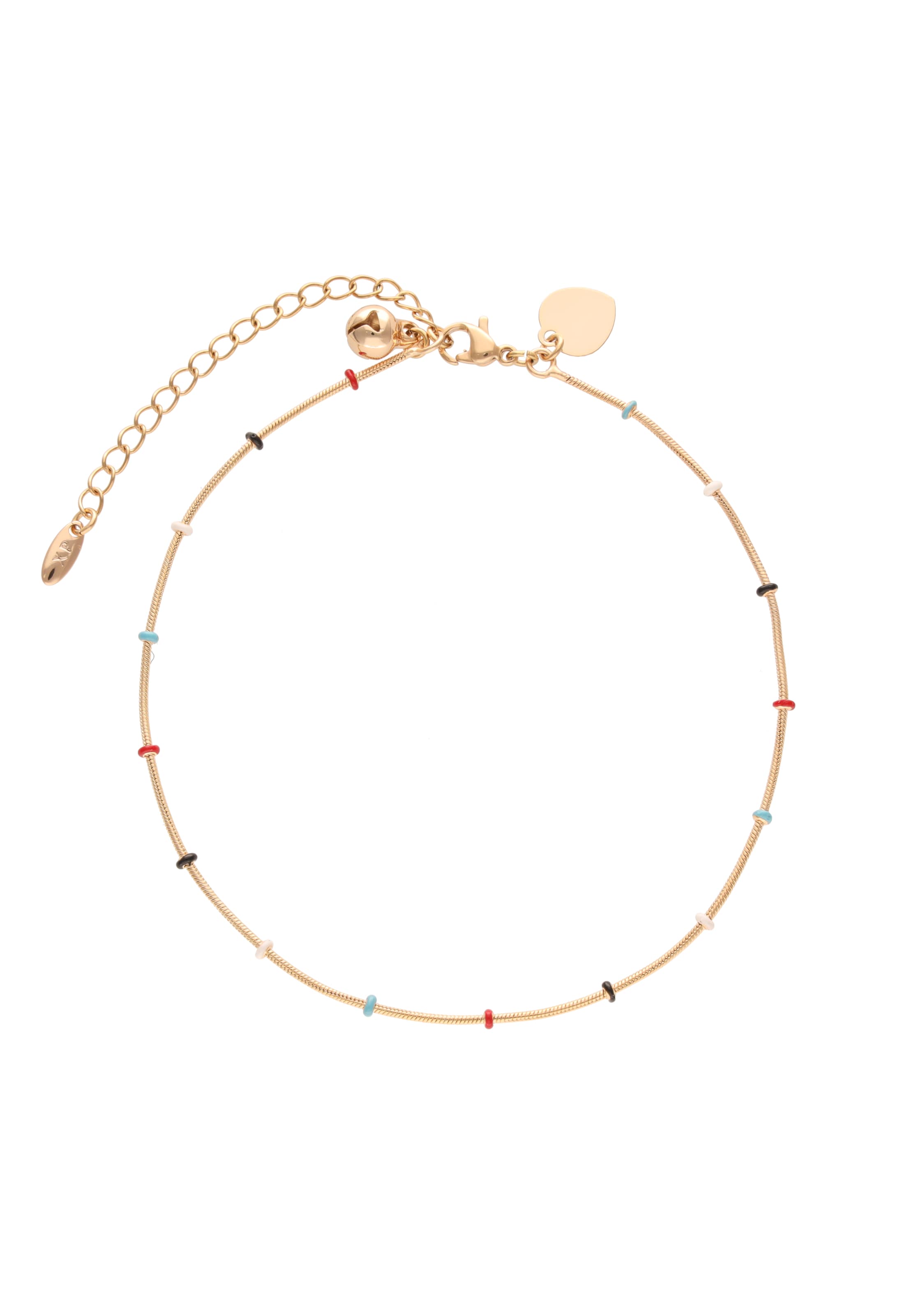 IZIA - Joyería para pies en oro: frente