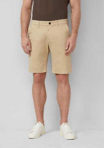 s.Oliver Regular Broek in Bruin: voorkant