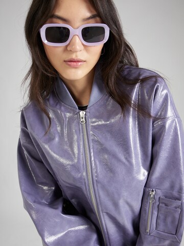 MEOTINE Between-Season Jacket 'BIANCA' in Purple