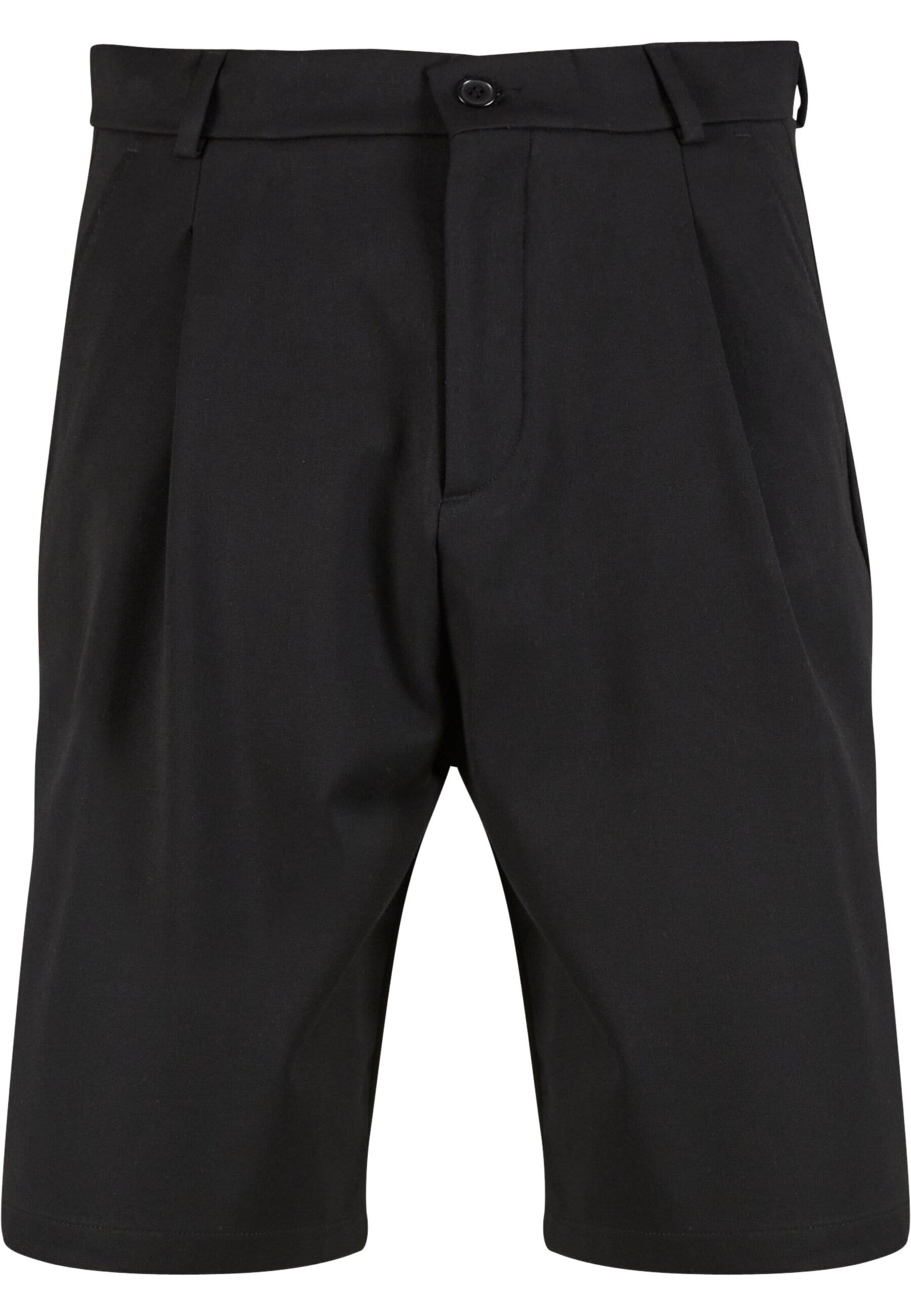 regular Pantaloni con piega frontale 'Renzo' di 2Y Studios in nero: frontale