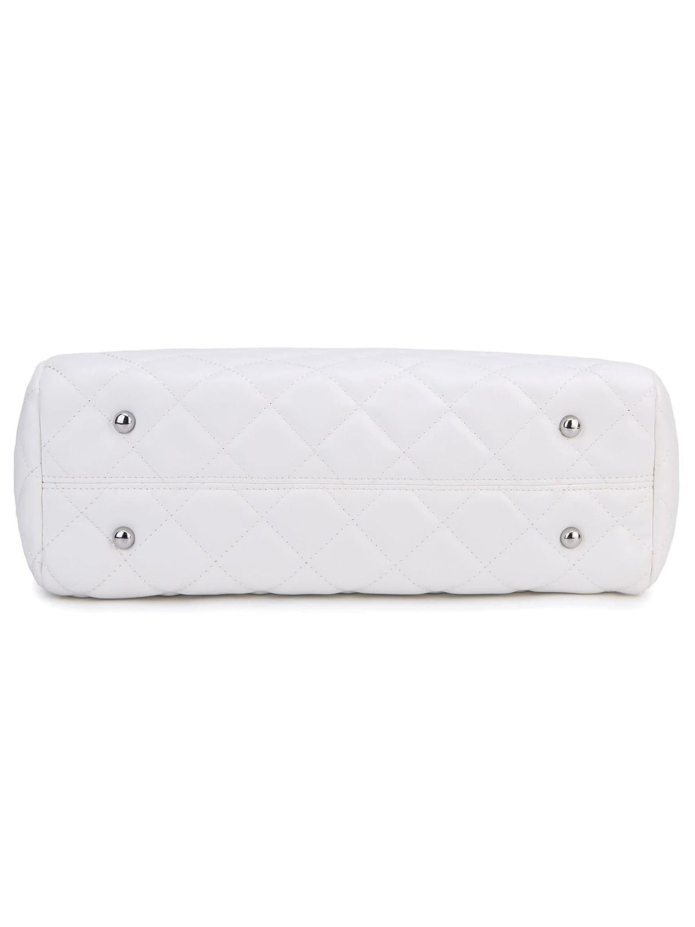 Princely London - Bolso de hombro en blanco